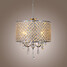 Lights Drum Chandelier Crystal Modern - 1