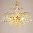 Electroplated Chandeliers Living Room Dining Room Bedroom Max 40w Modern/contemporary Crystal - 1