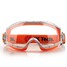 Orange Safety Goggles Racing Sport Anti-Fog Windproof Riding Glasses CK Tech - 2