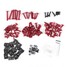 Red Body Fasteners Screws Bolts Kit Wind Shield Motorcycle Fairing - 5
