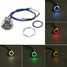 Car Boat Truck Panel Dash 12V 19mm Push Button Momentary LED Switch Light - 1