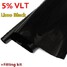 Black LVT 3mx76cm Ultra Dark Auto Home Window Glass Tint Film Tinting LIMO Car - 2