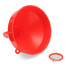 Tractor Oil Fuel Petrol Diesel Truck Universal Red Motorcycle Car Funnel Filter - 6