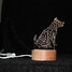 Animal Lamp Creative Birthday Gift Night Light Fawn Series Nordic Wood - 4