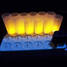 Light Tea Flameless Rechargeable Candles Warm Yellow Led - 2