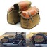 Side Canvas Saddle Bag Luggage Motorcycle Bike Bag - 1