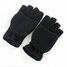 Warm Fleece Flip Winter Waterproof Mittens Convertible Top Fingerless Gloves - 1