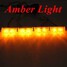 Emergency Strobe Light Flashing Warning 12V Lamp Bar Amber White LED Car - 11