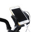 Holder Waterproof Phone GPS USB Universal Motorcycle Bike 12-24V Electric Scooters Telescopic - 3