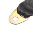 Black Washer Seat Belt Car Extender Safety Belt Bolt Nut - 6