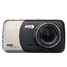 Dual Lens Car Recorder 4 Inch IR Night Vision 1080P Car Rear View Car Dash Cam DVR - 4