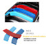 Kidney Grille Grill Clip M Style Buckle BMW 3-Series Colors Front - 4