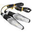 LED Suzuki Light For Honda 12V Motorcycle Turn Signal Indicator Pair Universal Blinker - 2