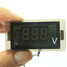 Waterproof Motorcycle LED Panel Digital Display Voltage Voltmeter - 5