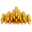 Wheels 60mm Spiked Lug Nuts 16pcs Extended M12 Gold - 6