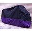 UV Protection Waterproof Motorcycle Cover Purple Black - 2