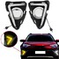 TOYOTA RAV4 Front Fog Light Pair DRL Daytime Running Light - 3