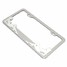 Tirol Car Stainless Steel Tag License Plate Frame Drawing Girl Polished Metal - 2