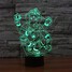 Night Light Lamp Touch Table Lamp Christmas 3d Led Color-changing - 2