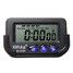 LCD Display Alarm Electronic Watch Car Stop Auto Clock digital Time - 2