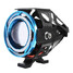 12V-80V Hi Lo Motorcycle LED Sharp Spotlight External Flashing Headlight Beam Purple Light - 3