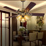 Ceiling Fans Retro Light Iron Dinning Room Bar Lamp - 1