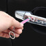 Car Static Eliminator Anti Static Leather Quality Copper Plating Keychain Lamp Light - 8