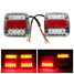 Caravan Indicator Lamp 12V LED Truck Trailer Stop Rear Tail License Plate - 1