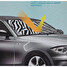 Front Window Visor Car Wind Shield Stripes Zebra Sun Shade - 1