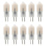 100 Warm White 2835smd T Decorative Bi-pin Lights Light G4 4w 10 Pcs Cool White - 1