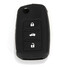 VW SEAT SKODA Remote Flip Key Fob Case 3 Buttons Soft Silicone - 5