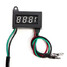 Electronic Clock Panel Meter DC Adjustable Motorcycle LED Time - 3