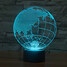 Decoration Atmosphere Lamp 3d Led Night Light Novelty Lighting 100 Colorful - 1