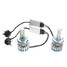 6000LM Hi Lo Headlight DRL Driving Headlamp Pair Beam IP67 H4 Motorcycle 30W LED Work Light - 2