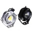 Cool White LED Eagle Eye Light Foglight 10W Motorcycle COB DRL - 6