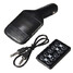 Charger USB TF LED AUX Car Kit Remote FM Transmitter MP3 Player Mobile Phone - 3