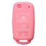 3 Button VW Shell SKODA Seat Silicone Key Cover Keyless Entry Remote Fob - 7