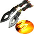 12LED Turn Signal Indicator Lights Arrow Amber E-Marked Universal 12V Motorcycle - 2