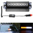 8 LED CAR Sucker White Amber Light Emergency Wind Shield Strobe Flash Warning - 1