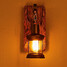 Wooden Home Single Head Wall Light Retro Corridor Industrial Wall Lamp Decorate - 5