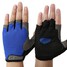 Summer Orange Unisex Motorcycle Half Finger Gloves Dirt Bike Racing Blue Biker Breathable - 6