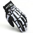 Motorcycle Racing Biker Full Finger Gloves Bone Skeleton Skull - 3