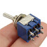Throw 6 Pin 2 Way DPDT 6A 125V Mini pole Double Toggle Switch - 6