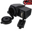 Waterproof Motorcycle 2.1A USB Power Cigarette Lighter Socket Phone GPS MP3 - 1