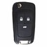 Chevrolet Cruze 3 Button Remote Key Fob Case Shell Uncut Blade - 4