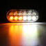 12 LED Flashing Light Breakdown Indicator Lamp 12V-24V Strobe Warning Lamp 36W Grill Recovery - 8