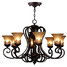 Dining Room Island Country Living Room Chandeliers Metal Bedroom Glass - 1