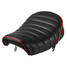 Style Soft Cover Motorcycle Vintage Hump Racer Seat Monkey Black for Honda - 1