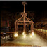 Industrial Rope Vintage Restaurant American Wind Cafe Bar Country Chandelier - 7