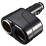 Splitter Charger Dual Power Cigarette Lighter Socket Adapter 12V 24V Car - 1